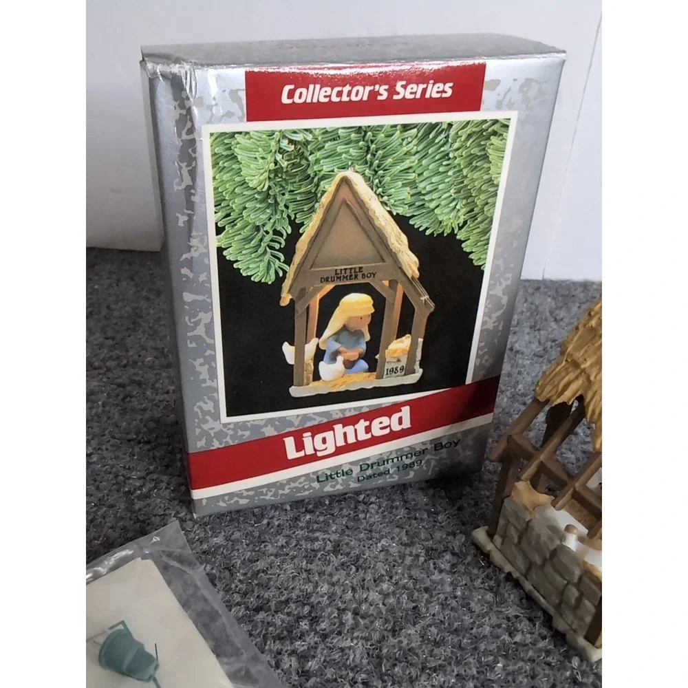 Hallmark Light & Motion Little Drummer Boy Keepsake‎ Ornament 1989 QLX7242U #4